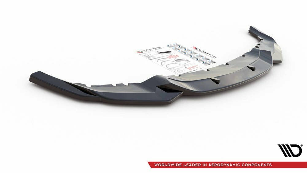 Front splitter V3 passend voor BMW M2 F87 Maxton Design