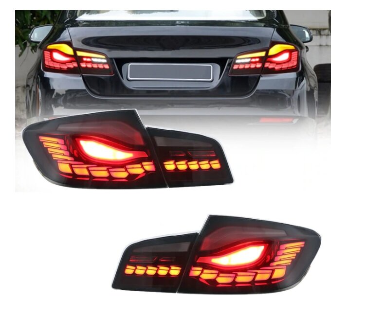 Achterlichten OLED look smoke passend voor BMW 5 serie F10