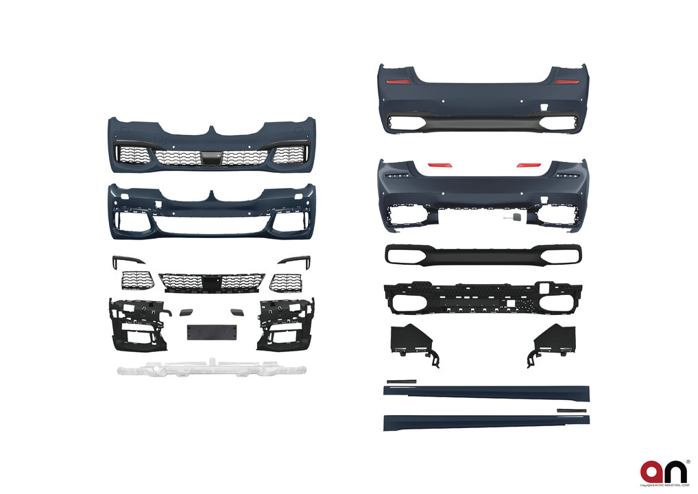 Sportlook pakket passend voor BMW 7 serie G11 model 2015 - 2018