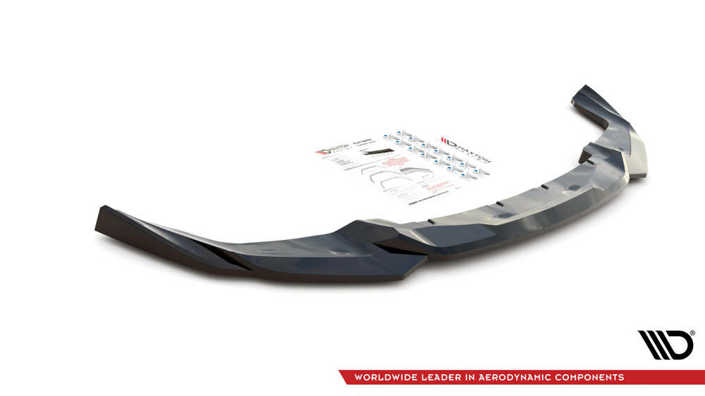 Front splitter V1 passend voor BMW M2 F87 Competition Maxton Design