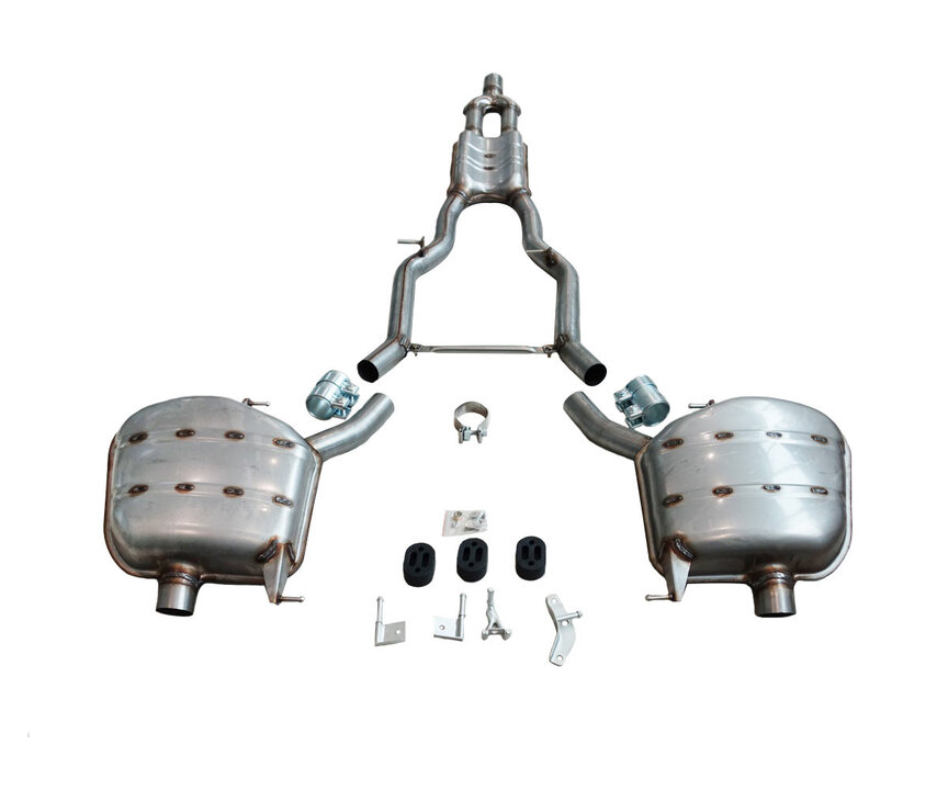 Sport uitlaatsysteem passend voor BMW 5 serie F10 535i