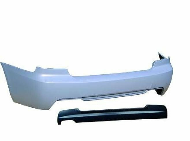 Sport look achterbumper passend voor BMW 3 serie E92, E92 LCI, E93 en E93 LCI zonder PDC 