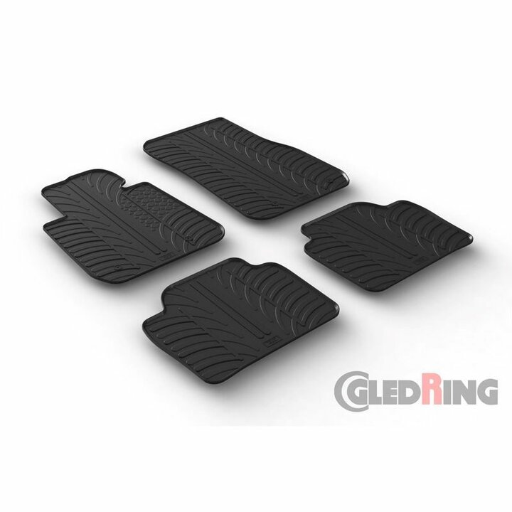 Rubber matten passend voor BMW 3 serie F30, F31 en M3 F80