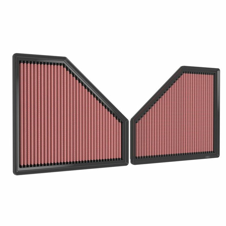 K&N vervangingsfilter passend voor BMW M3 G80 sedan, M3 G81 touring, M4 G82 coupe en M4 G83 cabriolet