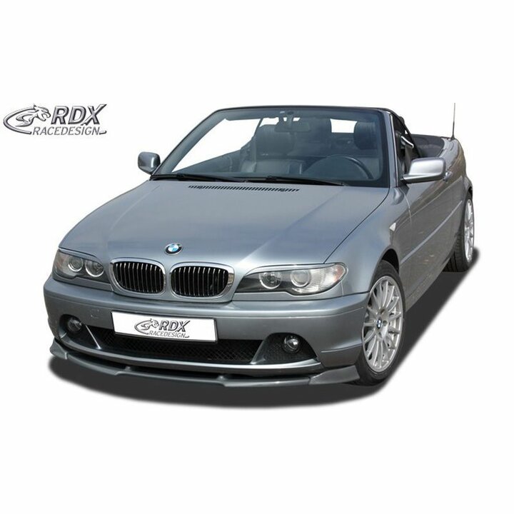 Voorspoiler Vario-X passend voor BMW 3 serie E46 coupe en cabrio model 2003 - 2006 met standaard voorbumper