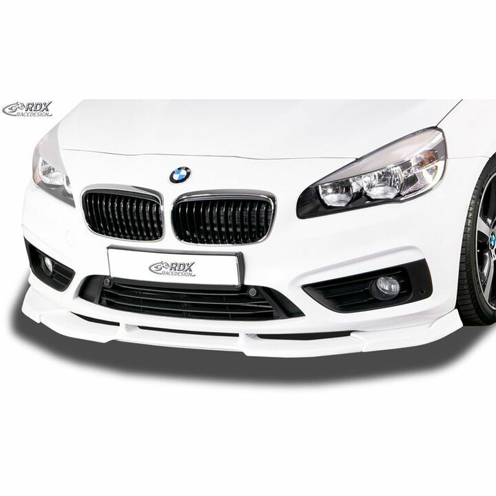 Frontspoiler Vario-X passend voor BMW 2-Serie F45 Active Tourer en F46 Gran Tourer model 2015 - 2018 met standaard voorbumper
