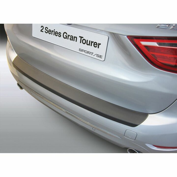ABS Achterbumper beschermlijst passend voor BMW 2-Serie F46 Gran Tourer standaard achterbumper zwart