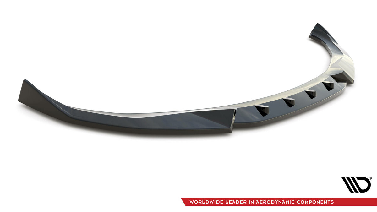 Maxton Design frontspoiler passend voor BMW 4 serie G26 met M pakket voorbumper versie 2