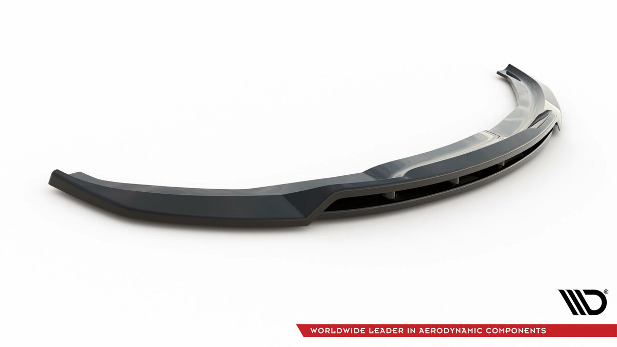 Frontspoiler glanzend zwart Maxton design passend voor BMW 3 serie F34 GT