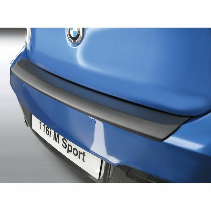 ABS Achterbumper beschermlijst passend voor BMW 1-Serie F20/F21 3/5 deurs M pakket model 2011-2015 zwart