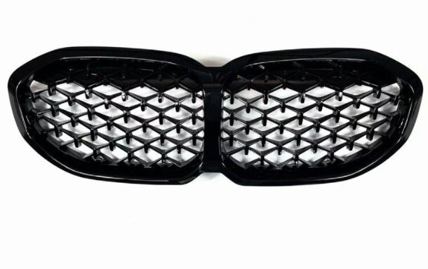Grillen diamond glanzend zwart passend voor BMW 1 serie F40