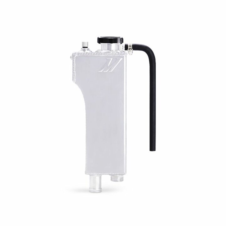 Mishimoto aluminium koelvloeistof expansietank zilver passend voor BMW 3 serie E36 323i, 325i en 328i