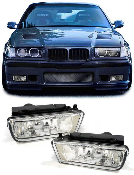 Heldere mistlampen passend voor BMW 3 serie E36