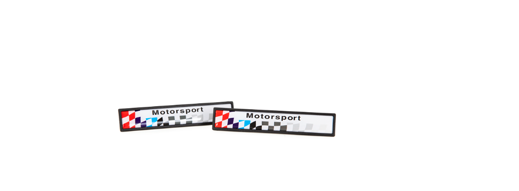 Motorsport logo's passend voor M stootlijsten BMW 3 serie E36