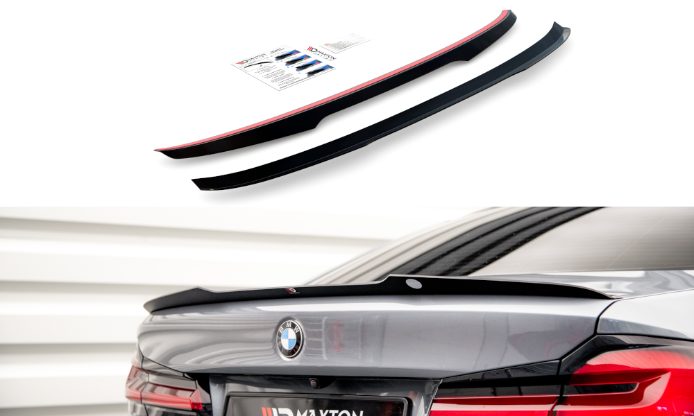 Maxton Design spoiler glanzend zwart passend voor BMW 5 serie G30