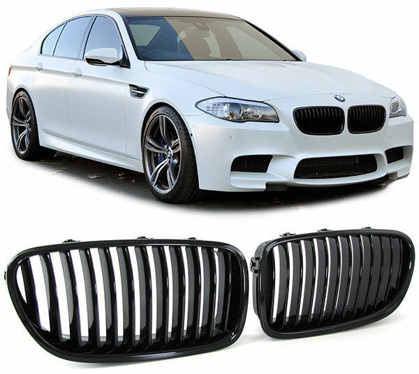 M Performance grillen hoogglans zwart passend voor BMW 5 serie F10 en F11 origineel BMW