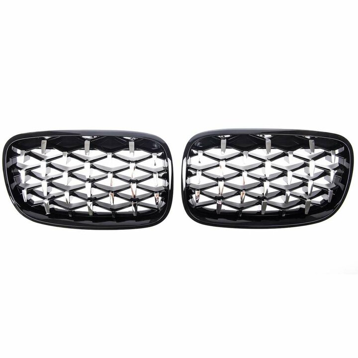 Diamond grillen passend voor BMW X5 E70 en X6 E71