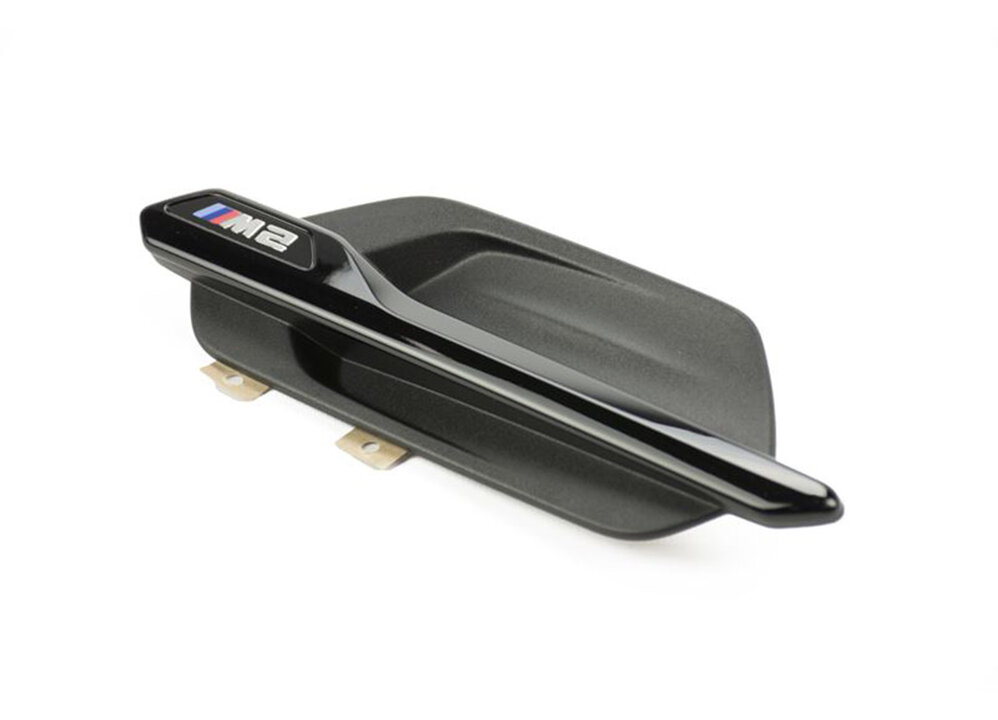 M Performance luchtinlaat hoogglans zwart passend voor BMW M2 F87 en F87 LCI  origineel BMW