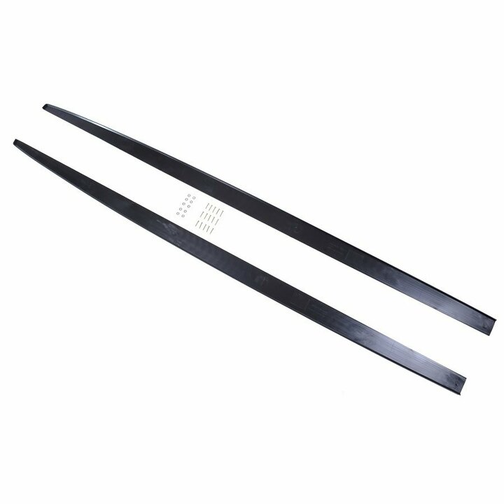 Sideskirt aanzets mat zwart passend voor BMW 1 serie F20  en F20 LCI met M pakket sideskirts