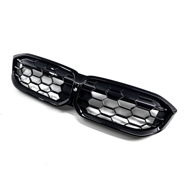 Glanzend zwarte diamond grill passend voor BMW 3 serie G20 en G21 model 2023 - heden origineel BMW met PSAP