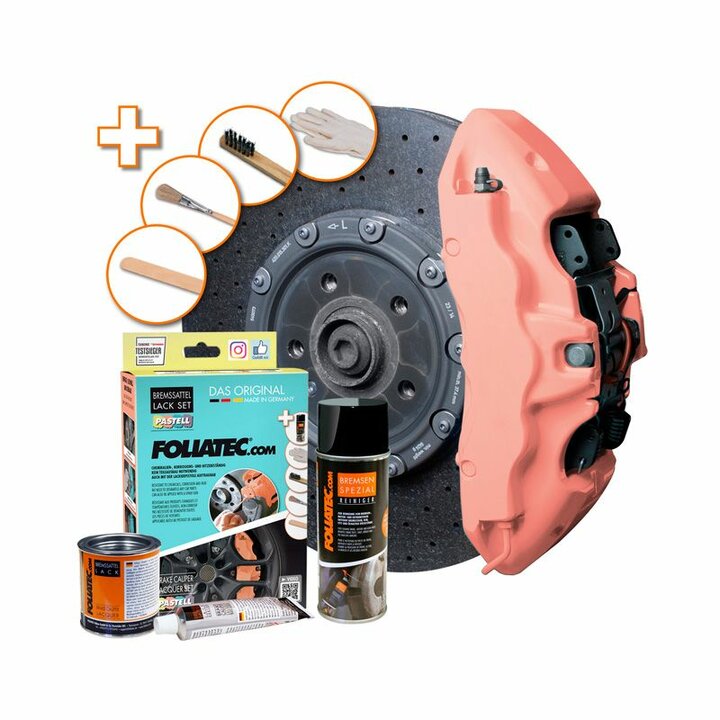 Foliatec Remklauwlakset - Juicy Peach (Pastel) - 3 Componenten