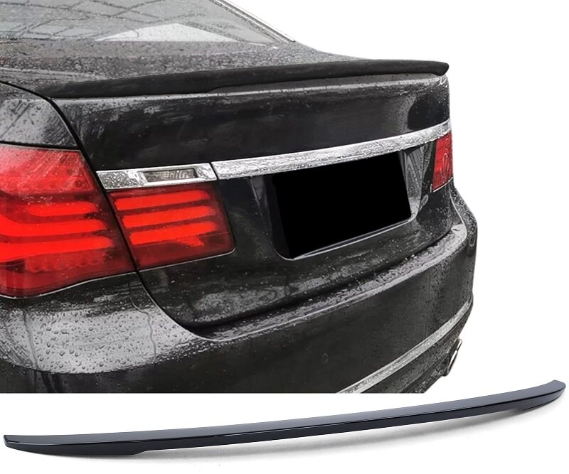 Spoiler kofferklep glanzend zwart passend voor BMW 7 serie F01 en F02