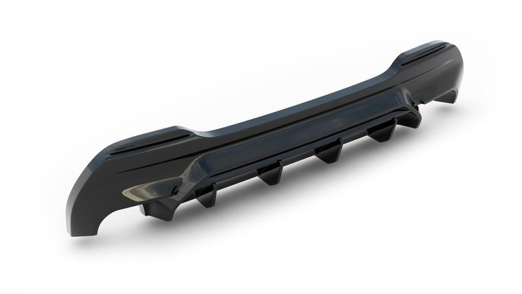 Diffusor performance look passend voor BMW 1 serie F40 Maxton Design