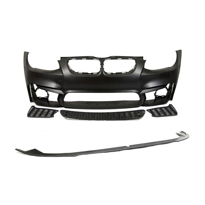 EVO look 2 voorbumper met lip passend voor BMW 3 serie E90 LCI en E91 LCI EVO 2 model 2008 - 2011