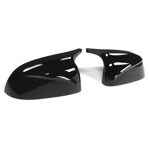 Spiegelkappen EVO look glanzend zwart passend voor BMW X3 G01, X4 G02, X5 G05, X6 G06 en X7 G07