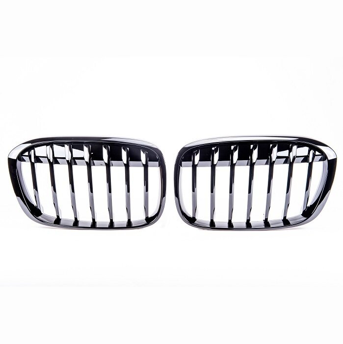 Glanzend zwarte grillen passend voor BMW X1 F48