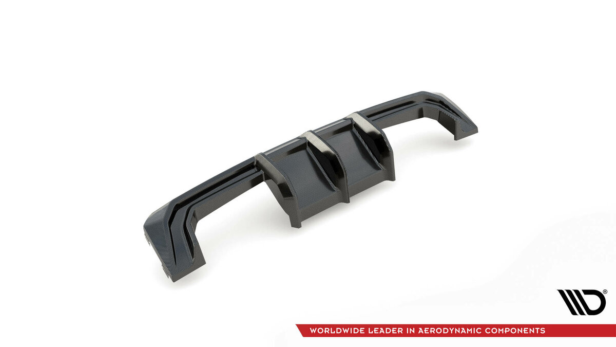 Carbon diffusor passend voor BMW M3 G80 sedan en M4 G82 coupe Maxton Design