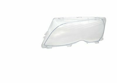 Koplampglas passend voor BMW 3 serie E46 coupe en cabrio model 1999 - 2003 en M3 E46 origineel BMW bestuurderskant