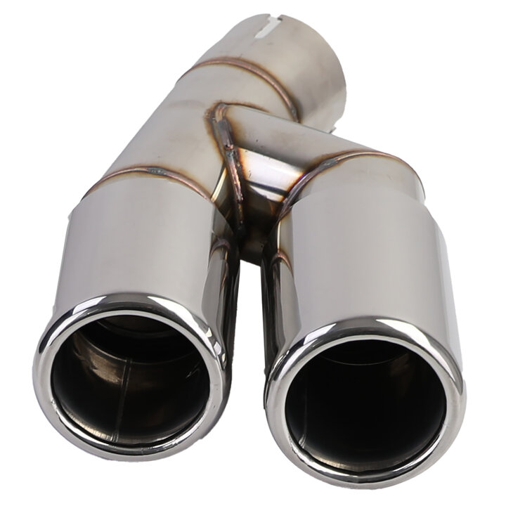 Sierstuk dubbele pijp passend voor BMW 3 serie F30 en F31