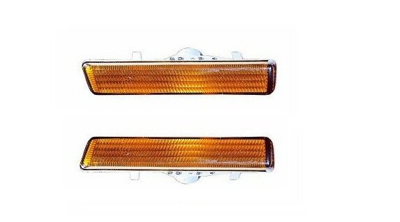Oranje zijknipperlichten passend voor BMW 3 serie E36 model 1996 - 2000 en X5 E53