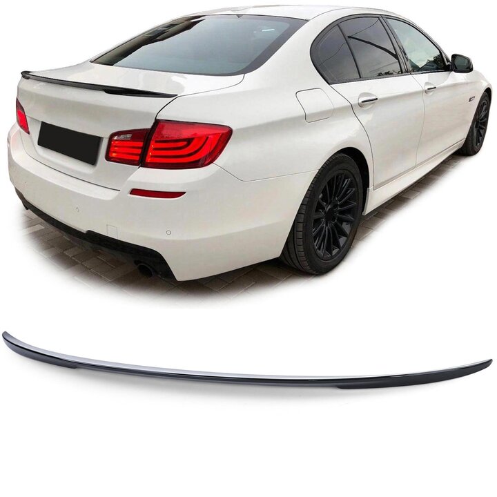 Performance look spoiler glanzend zwart passend voor BMW 5 serie F10