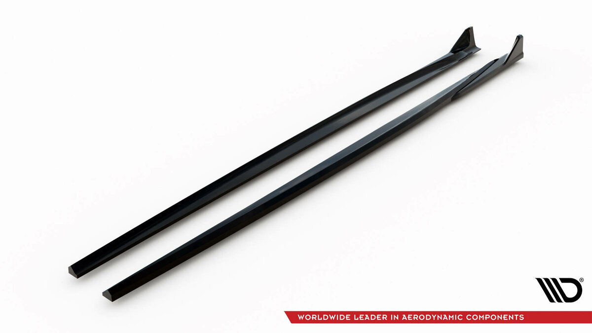 Sideskirt aanzets V3 CSL look passend voor BMW 1 serie F20LCI en F21LCI met M pakket sideskirts Maxton Design