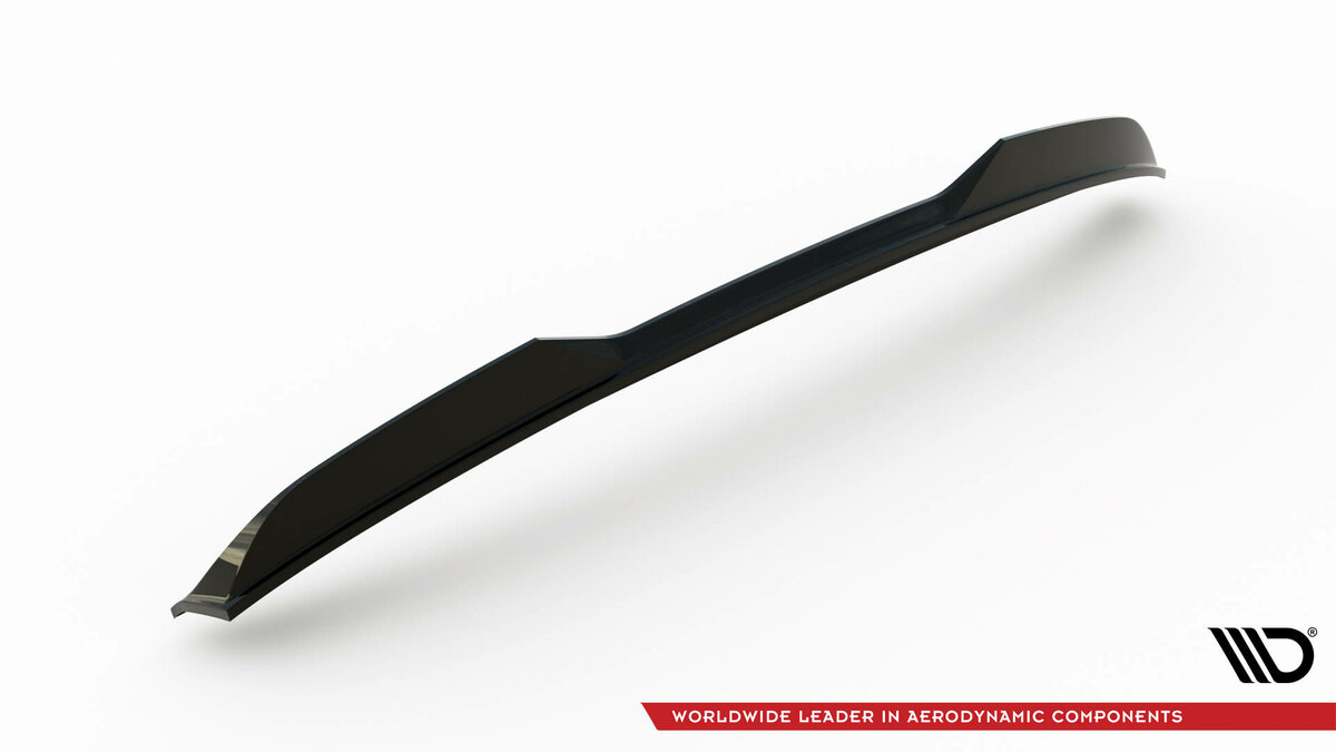 Spoiler glanzend zwart 3D passend voor BMW 5 serie F10 Maxton Design
