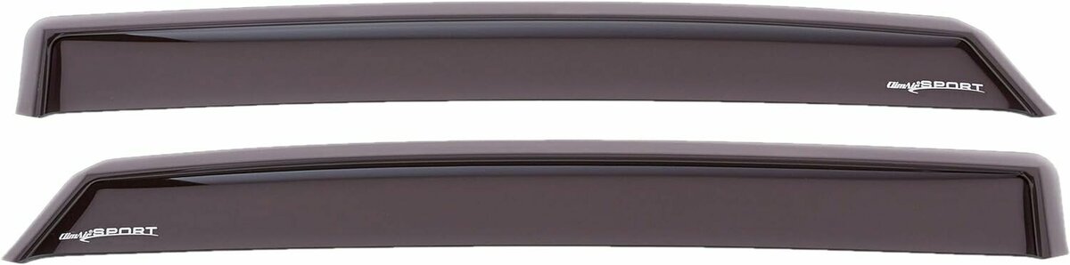 ClimAir zijwindschermen achterportieren dark passend voor BMW 1 serie F20 5 deurs