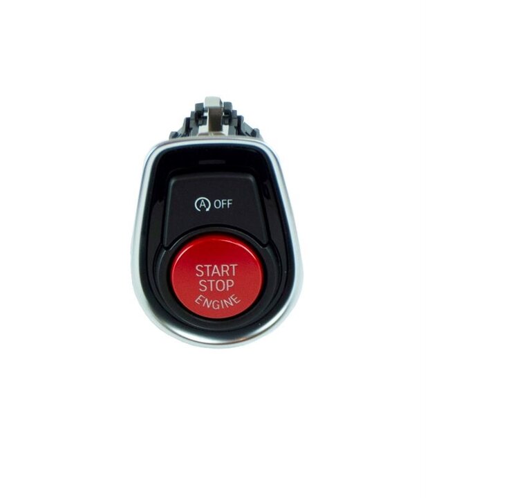 BMW Start-Stop knop rood passend voor BMW F20 F21 F22 F87 F30 F31 F34 F32 F33 F36 F82 F83 origineel BMW