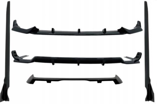 Aero kit glanzend zwart passend voor BMW X7 G07 met M pakket