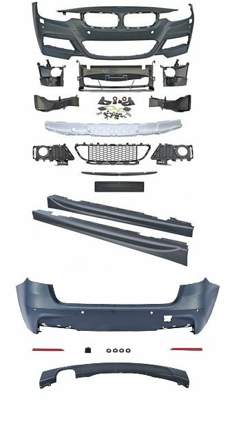 Sportlook pakket passend voor BMW 3 serie F31 touring model 2012 - 2019