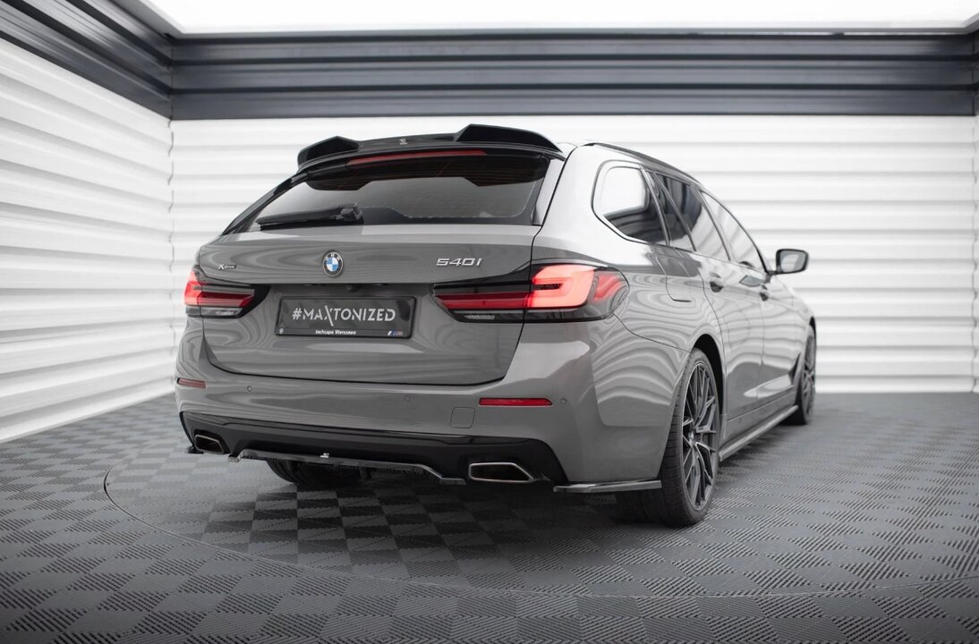 Dakspoiler passend voor BMW 5 serie G31 glanzend zwart Maxton Design