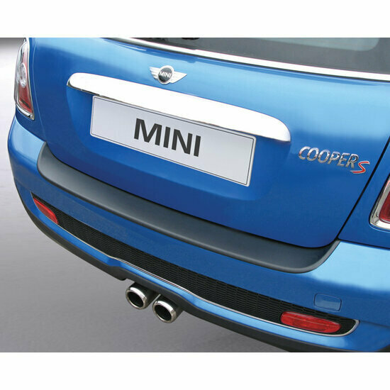 ABS Achterbumper beschermlijst passend voor Mini One/Cooper(incl S & JCW)/Cabrio/Coupé/Roadster model 2006 - 2013
