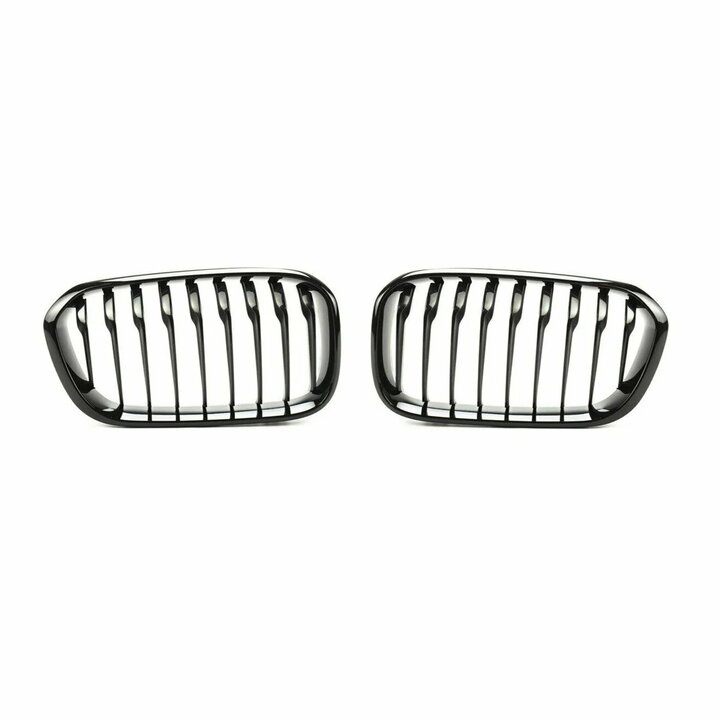 Hoogglans zwarte grillen passend voor BMW 1 serie F20 LCI en F21 LCI