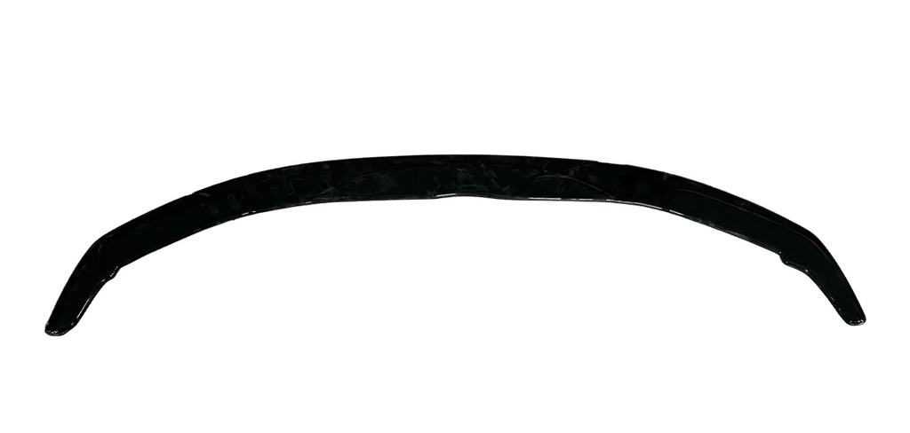 Front spoiler versie 3 glanzend zwart passend voor BMW 5 serie F10 en F11 met M pakket voorbumper