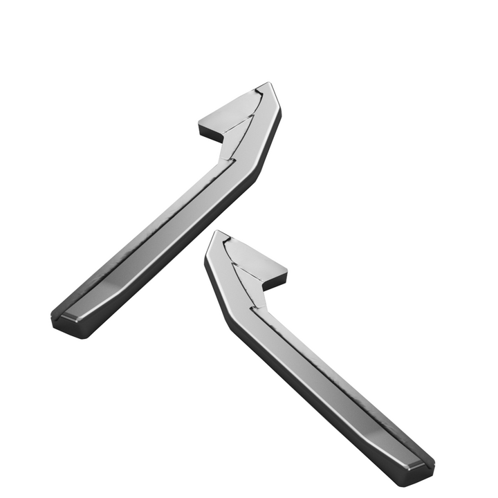 Splitters diffuser glanzend zwart passend voor BMW i4 G26 met M pakket achterbumper