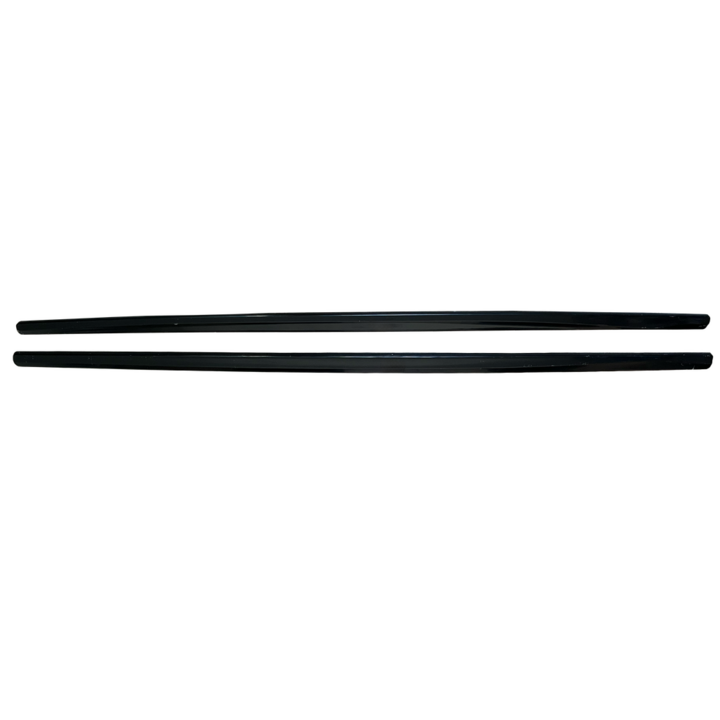 Sideskirt aanzets glanzend zwart versie 1 passend voor BMW 1 serie F20 model 2011 - 2019