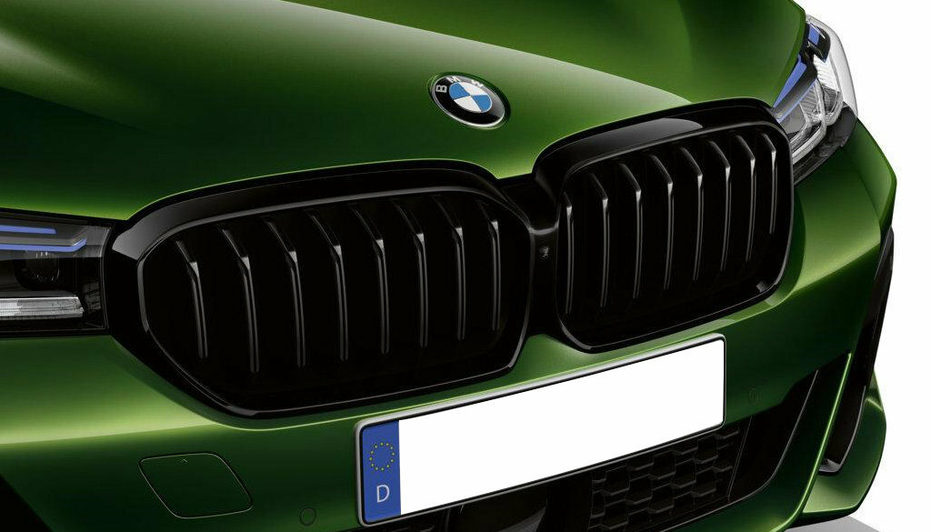 M Performance grill glanzend zwart passend voor BMW 5 serie G30LCI en G31LCI origineel BMW