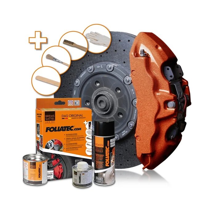 Foliatec Remklauwlakset - Vintage Copper - 3 Komponenten