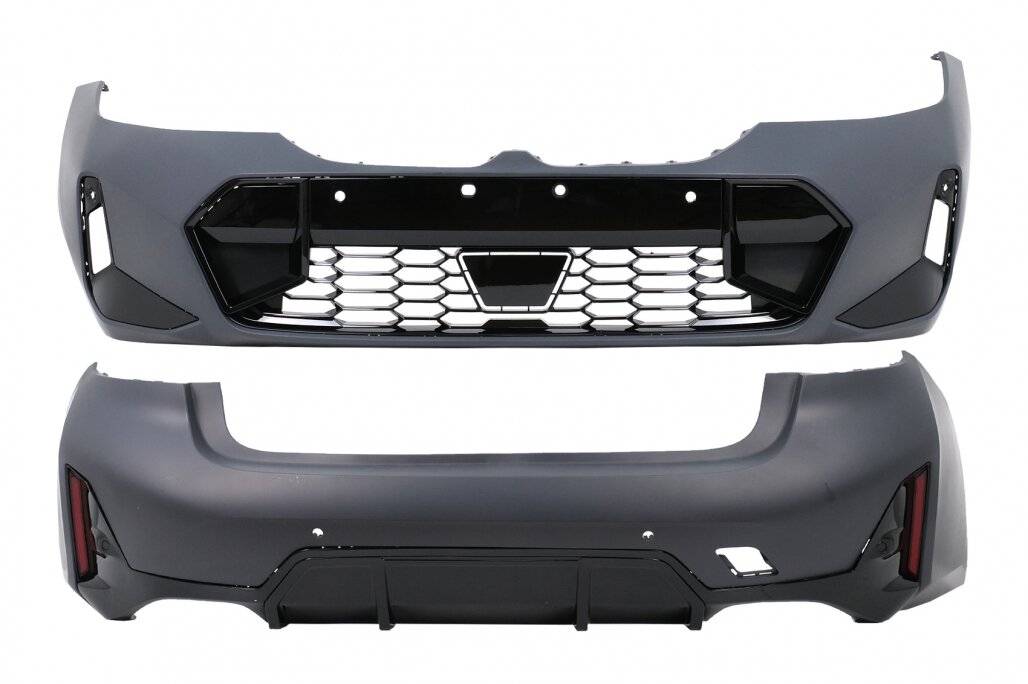 Sport look voorbumper en achterbumper passend voor BMW 3 serie G20 LCI sedan model vanaf 2022